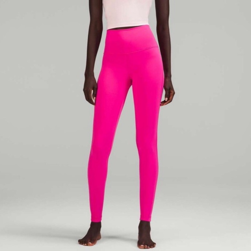 Lululemon Align High Rise Pant 25" Sonic Pink